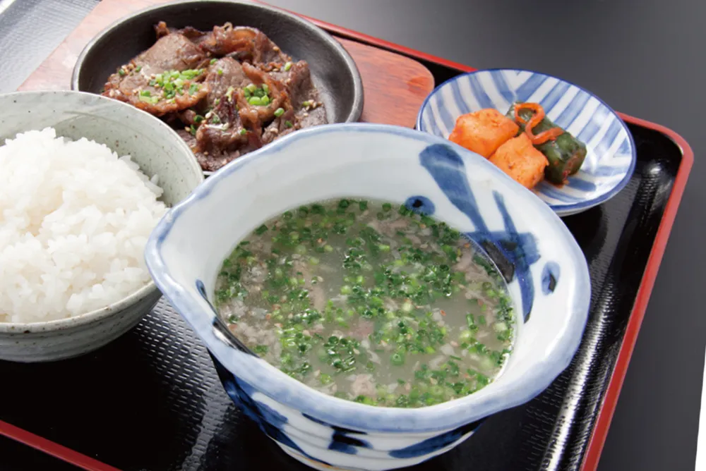 テールスープセット（白）