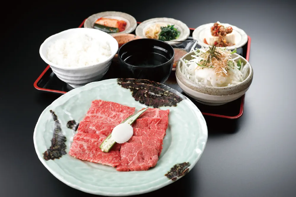 炭焼 和牛カルビ・ロース盛り合せセット