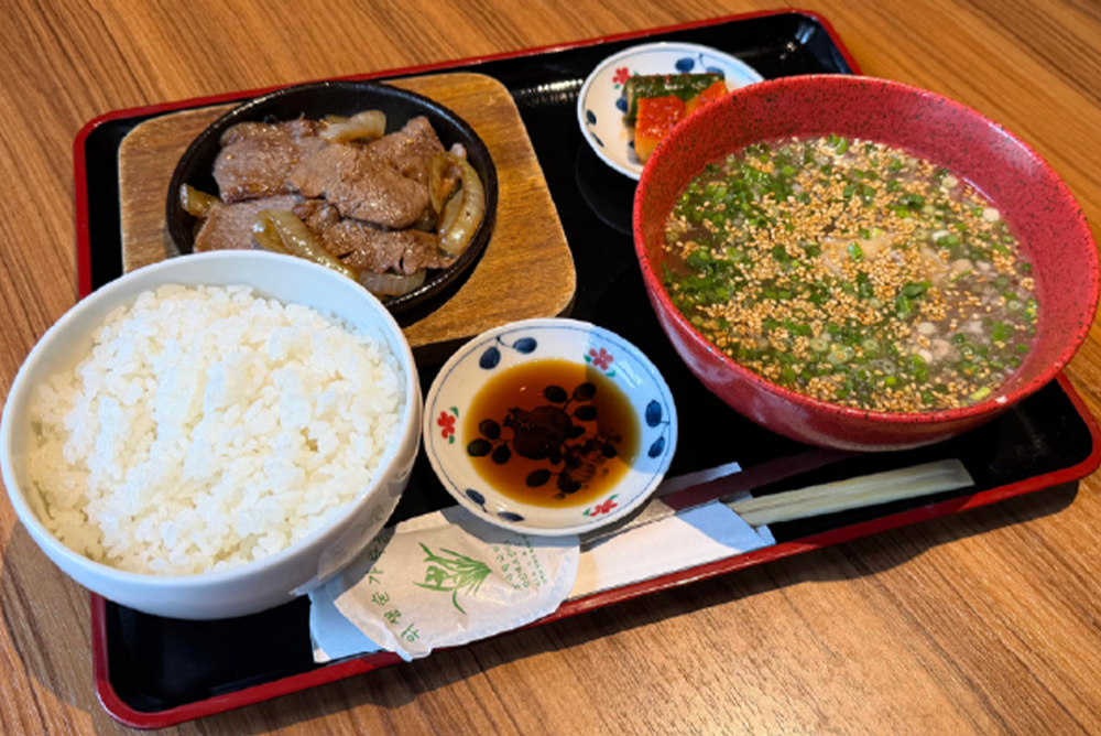 テールスープセット・白