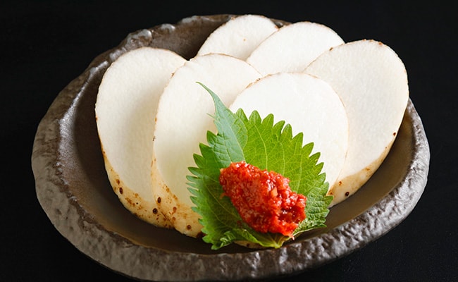 長芋の梅味噌焼